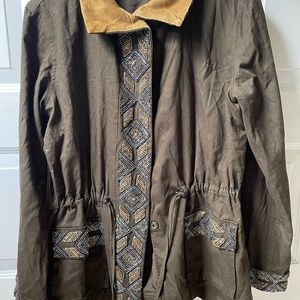 Unique Military beaded jacket